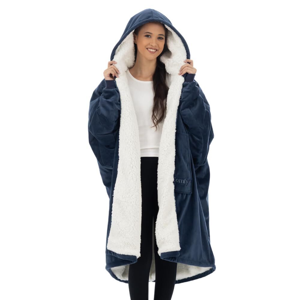 5850 Original Full Zip | Sherpa Lined Microfiber Fleece Wearable Blanket